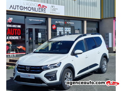 Achat voiture occasion, Auto occasion pas cher | Agence Auto Dacia Jogger ECO-G 1.0 TCE GPL 100 CH CONFORT (7 places) Blanc Année : 2022 Manuelle Essence, GPL