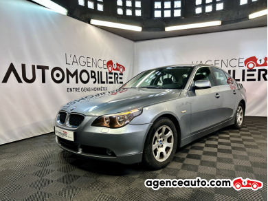 Achat voiture occasion, Auto occasion pas cher | Agence Auto Bmw Série 5 520D PACK LUXE 163 (Avec attelage) Gris Année : 2007 Automatique Diesel