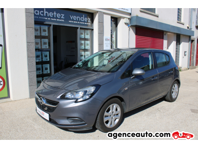 Achat voiture occasion, Auto occasion pas cher | Agence Auto Opel Corsa 1.4 90 EDITION (Moteur à chaîne, Climatisation..) Gris Année : 2016 Manuelle Essence