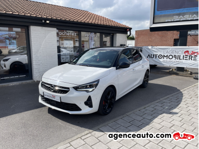 Gebrauchtwagenkauf, Günstige Gebrauchtwagen | Automobilienagentur Opel Corsa VI 1.2 TURBO 100 GS LINE 5P Blanc Jahr : 2020 Hand-Schaltgetriebe Benzin