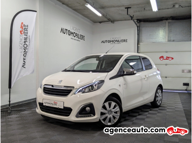 Achat voiture occasion, Auto occasion pas cher | Agence Auto Peugeot 108 1.0 VTI 72 S&S 3CV STYLE 3P Blanc Année : 2020 Manuelle Essence