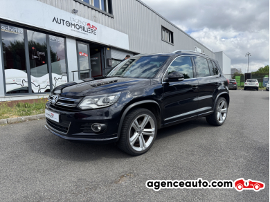 Achat voiture occasion, Auto occasion pas cher | Agence Auto Volkswagen Tiguan 2.0 TDI 150 CH DSG7 4MOTION CARAT EXCLUSIVE RLINE 1ERE MAIN Noir Année : 2015 Manuelle Diesel