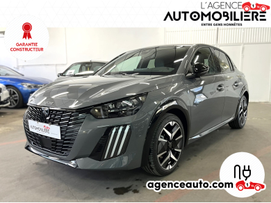 Achat voiture occasion, Auto occasion pas cher | Agence Auto Peugeot 208 208 Hybrid 136cv GT Gris Année : 2025 Automatique Hybride