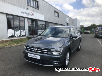 Achat voiture occasion, Auto occasion pas cher | Agence Auto Volkswagen Tiguan Allspace 1.4 TSI  BMT 150 cv Super-éthanol (E85) Gris Année : 2017 Manuelle Essence, Bioethanol