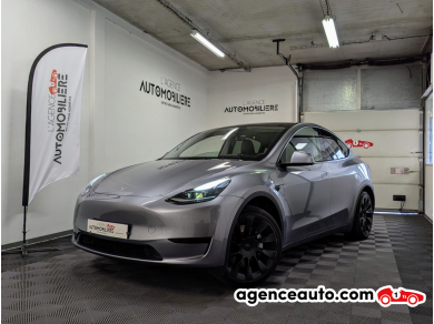 Achat voiture occasion, Auto occasion pas cher | Agence Auto Tesla Model Y 275 AUTONOMIE STANDARD RWD 60 KWH Gris Année : 2024 Automatique Électrique