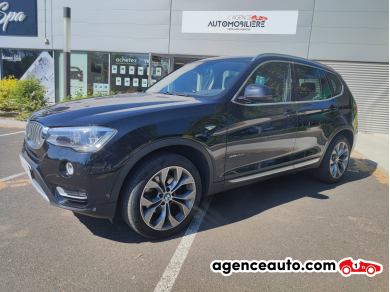Achat voiture occasion, Auto occasion pas cher | Agence Auto Bmw X3 xDrive20dA 190ch xLine Noir Année : 2017 Automatique Diesel