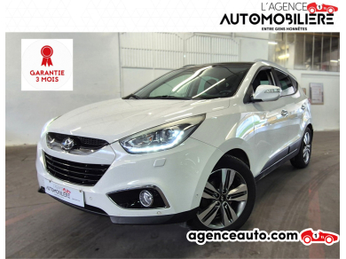 Achat voiture occasion, Auto occasion pas cher | Agence Auto Hyundai iX35 2.0 CRDI 136 PACK PREMIUM LIMITED Blanc Année : 2014 Manuelle Diesel