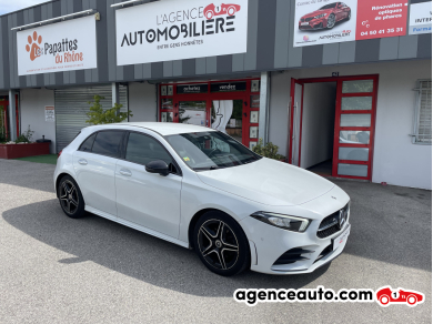Gebrauchtwagenkauf, Günstige Gebrauchtwagen | Automobilienagentur Mercedes Classe A 200 7G-DCT 163 cv AMG Line Blanc Jahr : 2020 Automatisch Benzin