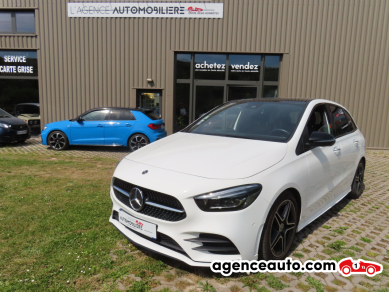 Achat voiture occasion, Auto occasion pas cher | Agence Auto Mercedes Classe B B 180 AMG LINE 136Cv Blanc Année : 2019 Automatique Essence
