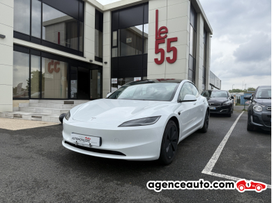 Gebrauchtwagenkauf, Günstige Gebrauchtwagen | Automobilienagentur Tesla Model 3 PROPULSION TVA RECUPERABLE Blanc Jahr : 2024 Automatisch Elektrisch