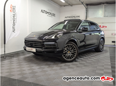 Achat voiture occasion, Auto occasion pas cher | Agence Auto Porsche Cayenne III 3.0 V6 340 23CV Noir Année : 2019 Automatique Essence