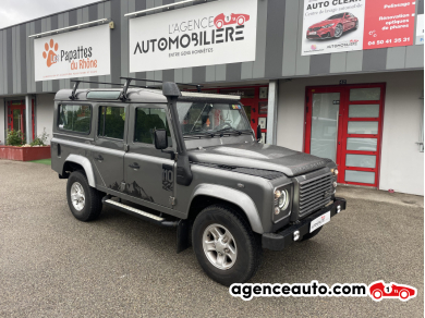 Gebrauchtwagenkauf, Günstige Gebrauchtwagen | Automobilienagentur Land Rover Defender 110 2.4 TD4 7 PLACES Grau Jahr : 2008 Hand-Schaltgetriebe Diesel