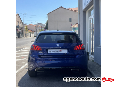 Achat voiture occasion, Auto occasion pas cher | Agence Auto Peugeot 308 1.5 BlueHDi 130 CV GT LINE Bleu Année : 2018 Manuelle Diesel