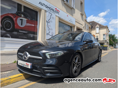 Achat voiture occasion, Auto occasion pas cher | Agence Auto Mercedes Classe A 200D AMG-LINE + TOIT OUVRANT/ MULTIBEAM/ SIEGE ELECTRIQUE... Noir Année : 2021 Automatique Diesel