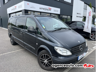 Gebrauchtwagenkauf, Günstige Gebrauchtwagen | Automobilienagentur Mercedes Vito (639) 115 CDI 2.1 150CV COMBI LONG Schwarz Jahr : 2006 Automatisch Diesel