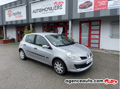 Achat voiture occasion, Auto occasion pas cher | Agence Auto Renault Clio III 5 Portes 1.2 i 16V 75 cv Gris Année : 2006 Manuelle Essence