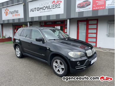 Achat voiture occasion, Auto occasion pas cher | Agence Auto Bmw X5 (E70) 3.0 Sd xDrive 286 cv Pack LUXE Noir Année : 2008 Automatique Diesel