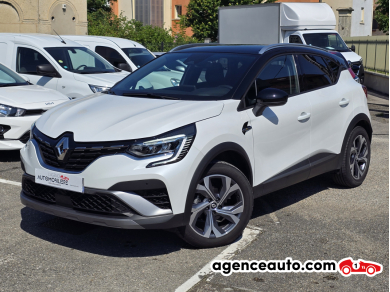 Achat voiture occasion, Auto occasion pas cher | Agence Auto Renault Captur II TCe 160 EDC7 RS-Line Mild Hybrid Blanc Année : 2023 Automatique Essence
