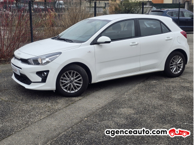 Gebrauchtwagenkauf, Günstige Gebrauchtwagen | Automobilienagentur Kia Rio IV Phase 2 1.2 DPi 84ch Active TVA récupérable Blanc Jahr : 2023 Hand-Schaltgetriebe Benzin