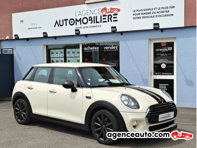 Achat voiture occasion, Auto occasion pas cher | Agence Auto Mini One 102ch Pack CHILI Beige Année : 2015 Manuelle Essence