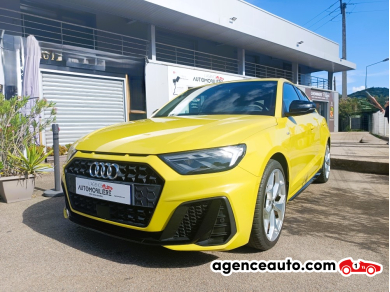 Gebrauchtwagenkauf, Günstige Gebrauchtwagen | Automobilienagentur Audi A1 SPORTBACK 2.0 40 TFSI 200 S-LINE S-TRONIC BVA Gelb Jahr : 2019 Automatisch Benzin