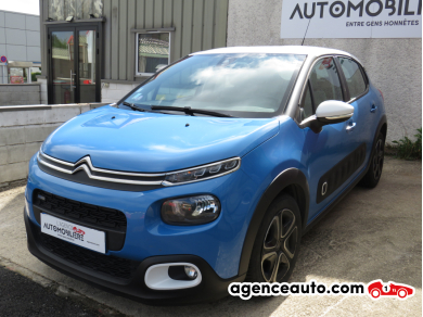 Gebrauchtwagenkauf, Günstige Gebrauchtwagen | Automobilienagentur Citroen C3 shine 1.2 pure tech 82 cv Blau Jahr : 2016 Hand-Schaltgetriebe Benzin