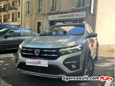 Achat voiture occasion, Auto occasion pas cher | Agence Auto Dacia Sandero STEPWAY 1.0 TCE 90 CONFORT CVT Gris Année : 2022 Automatique Essence