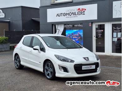 Achat voiture occasion, Auto occasion pas cher | Agence Auto Peugeot 308 5 Portes 1.6 THP GTI 200 cv Blanc Année : 2011 Manuelle Essence