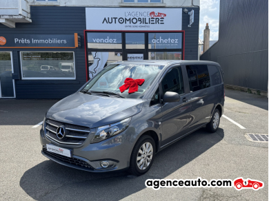 Achat voiture occasion, Auto occasion pas cher | Agence Auto Mercedes Vito Fg 111 1.6 CDi 114 ch BVM6 Compact Pro (3 pl aménagé) Gris Année : 2017 Manuelle Diesel