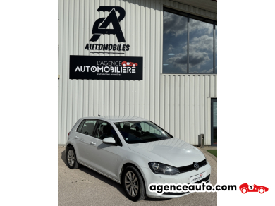 Gebrauchtwagenkauf, Günstige Gebrauchtwagen | Automobilienagentur Volkswagen Golf 1.6 - 105cv BLUEMOTION Blanc Jahr : 2015 Hand-Schaltgetriebe Diesel