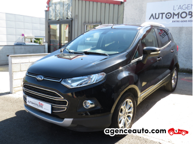 Achat voiture occasion, Auto occasion pas cher | Agence Auto Ford Ecosport 1.0 SCTi EcoBoost 12V S&S 125 cv titanium Noir Année : 2017 Manuelle Essence