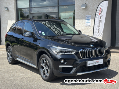 Achat voiture occasion, Auto occasion pas cher | Agence Auto Bmw X1 2.0 192CH  X-LINE S-DRIVE  DKG (Toit Ouvrant) Noir Année : 2018 Automatique Essence