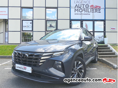 Achat voiture occasion, Auto occasion pas cher | Agence Auto Hyundai Tucson 1.6 CRDI 136 MHEV CREATIVE Gris Année : 2021 Automatique Diesel