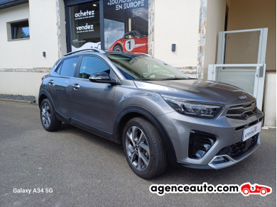 Achat voiture occasion, Auto occasion pas cher | Agence Auto Kia Stonic 1.0 T-GDI 120 cv GT Line Premium Phase 2 Gris Année : 2023 Manuelle Hybride