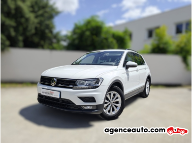 Achat voiture occasion, Auto occasion pas cher | Agence Auto Volkswagen Tiguan 2.0 TDI CONFORTLINE BUSINESS GARANTIE 12 MOIS NATIONALE Blanc Année : 2019 Manuelle Diesel