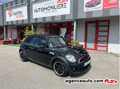 Achat voiture occasion, Auto occasion pas cher | Agence Auto Mini Mini Cabriolet (R57) LCI Cooper S 1.6 i 184 cv Noir Année : 2011 Manuelle Essence