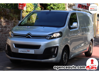 Achat voiture occasion, Auto occasion pas cher | Agence Auto Citroen Jumpy M 2.0 BlueHDI 180 EAT6 (Attelage, CarPlay, Distribution à jour) Gris Année : 2018 Automatique Diesel
