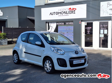 Achat voiture occasion, Auto occasion pas cher | Agence Auto Citroen C1 1.0 VTI 68 CONFORT - CLIMATISATION Blanc Année : 2012 Manuelle Essence