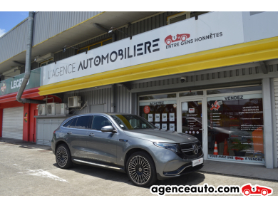 Achat voiture occasion, Auto occasion pas cher | Agence Auto Mercedes EQC 400 4MATIC AMG LINE 81 KWH Gris Année : 2021 Automatique Électrique