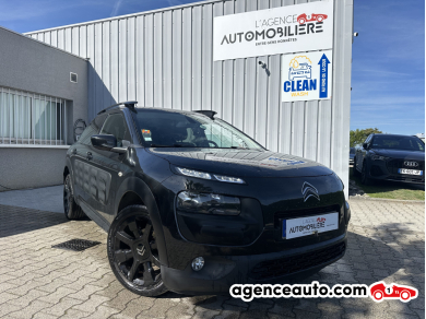 Achat voiture occasion, Auto occasion pas cher | Agence Auto Citroen C4 Cactus 1.6 BLUEHDI 100CV SHINE Noir Année : 2015 Manuelle Diesel