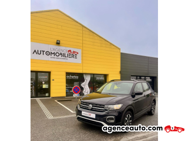 Achat voiture occasion, Auto occasion pas cher | Agence Auto Volkswagen T-Cross 1.6 l TDI 95 Noir Année : 2020 Manuelle Diesel