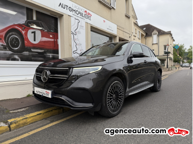 Achat voiture occasion, Auto occasion pas cher | Agence Auto Mercedes EQC 400 408cv AMG LINE 4 MATIC FULL OPTION CATALOGUE PARFAIT ETAT Noir Année : 2020 Automatique Électrique