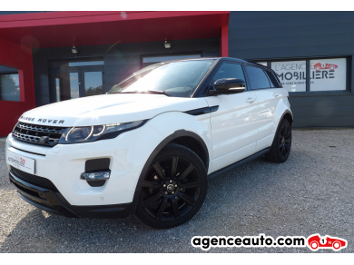 Achat voiture occasion, Auto occasion pas cher | Agence Auto Land Rover Range Rover Evoque 2.2 SD4 DYNAMIC BVA Blanc Année : 2013 Automatique Diesel