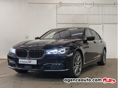 Gebrauchtwagenkauf, Günstige Gebrauchtwagen | Automobilienagentur Bmw Série 7 750i individual avec multimédia arrière Blau Jahr : 2016 Automatisch Benzin