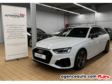 Achat voiture occasion, Auto occasion pas cher | Agence Auto Audi A4 Avant 40TDI 204 S Tronic 7 Quattro S Edition Blanc Année : 2023 Automatique Diesel, Électrique
