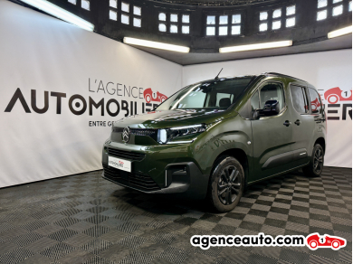 Achat voiture occasion, Auto occasion pas cher | Agence Auto Citroen Berlingo III TAILLE M BLUEHDI 100 S&S PLUS BVM6 Vert Année : 2024 Manuelle Diesel