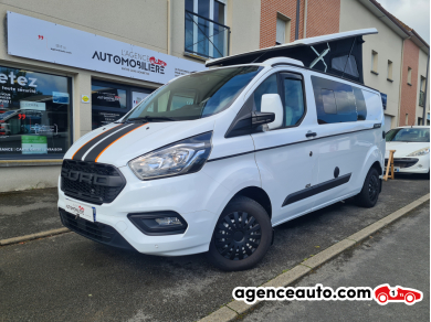 Achat voiture occasion, Auto occasion pas cher | Agence Auto Ford Transit VAN caplife 130 CV DREAMER Blanc Année : 2024 Manuelle Diesel