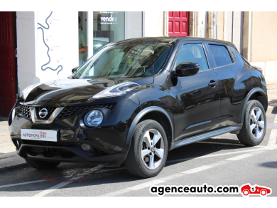 Achat voiture occasion, Auto occasion pas cher | Agence Auto Nissan Juke 1.6 115 TEKNA 2WD BVA ( Moteur à chaîne, Caméra de recul, GPS ... ) Noir Année : 2019 Automatique Essence