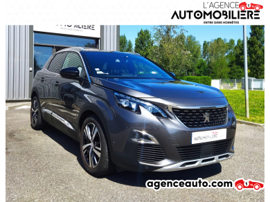 Achat voiture occasion, Auto occasion pas cher | Agence Auto Peugeot 3008 1.5 BlueHDi S&S 130 cv BVM6 GT-LINE Gris Année : 2020 Manuelle Diesel
