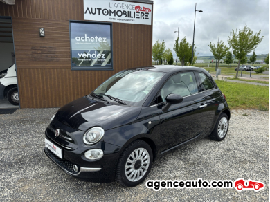 Gebrauchtwagenkauf, Günstige Gebrauchtwagen | Automobilienagentur Fiat 500 II (2) 0.9 8V 105 TWINAIR S/S LOUNGE Schwarz Jahr : 2022 Hand-Schaltgetriebe Benzin